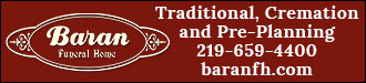 Baran & Son Funeral Home Wide Sponsorship Banner