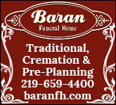 Baran & Son Funeral Home Tall Sponsorship Banner