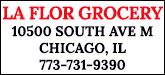 La Flor Grocery Sponsorship Banner